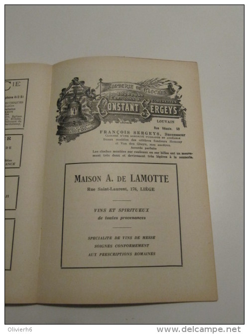 REVUE ECCLéSIASTIQUE DE LIèGE (M1414) MARS 1949 (2 Vues) H. DESSAIN, Imprimeur De L'évêché - VITRAUX - ARTS RELIGIEUX - Christianism