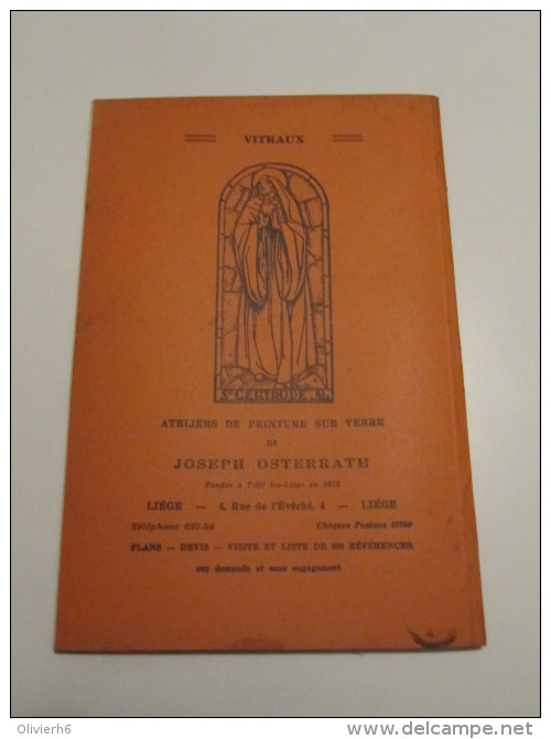 REVUE ECCLéSIASTIQUE DE LIèGE (M1414) MARS 1949 (2 Vues) H. DESSAIN, Imprimeur De L'évêché - VITRAUX - ARTS RELIGIEUX - Christianisme