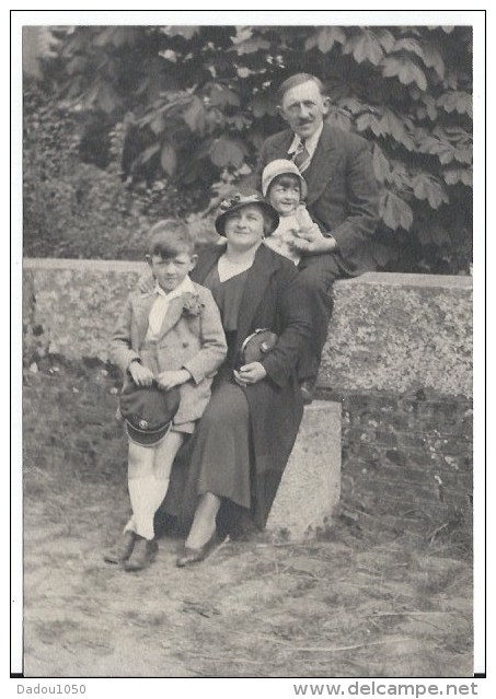 Photo Famille 1920 -30 - Anonyme Personen