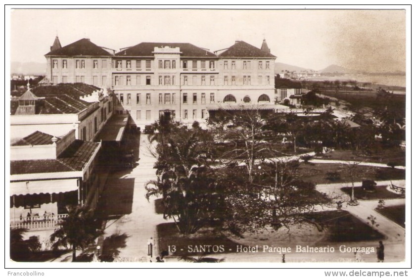 BRESIL/BRAZIL - SANTOS - HOTEL PARQUE BALNEARIO GONZAGA - Altri & Non Classificati