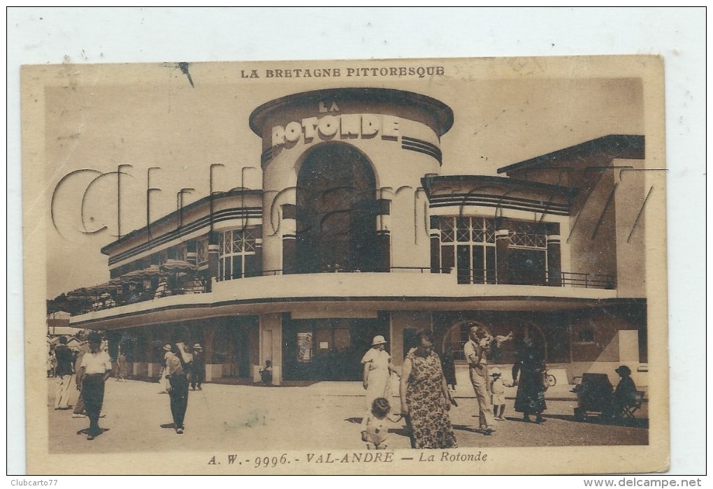 Pléneuf-Val-André (22) : La Rotonde, Casino En 1938 (animé) PF. - Pléneuf-Val-André