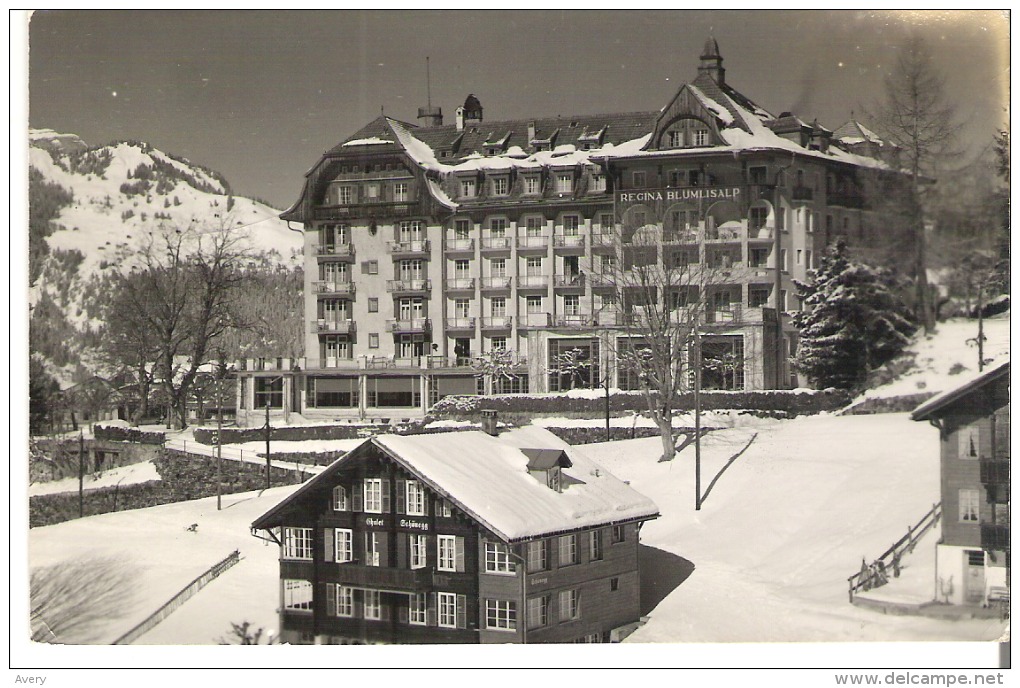 Wengen  Hotel Regina  Switzerland Photo - Sonstige & Ohne Zuordnung