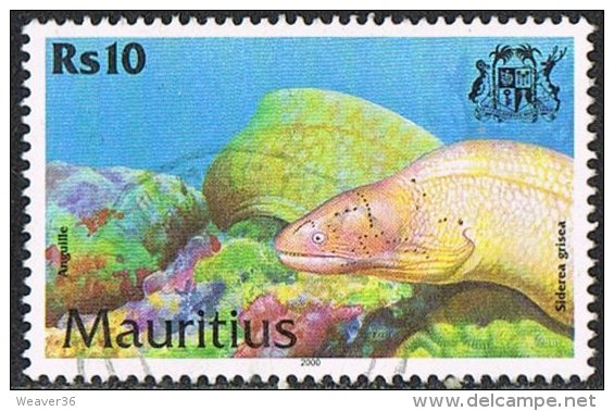 Mauritius SG1040 2000 Fish 10r Good/fine Used - Mauritius (1968-...)