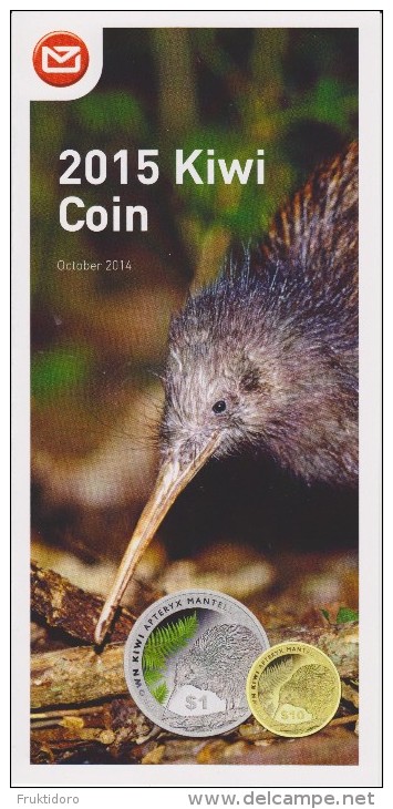 New Zealand 2014 Brochure About Kiwi Coin 2015 - Materiaal