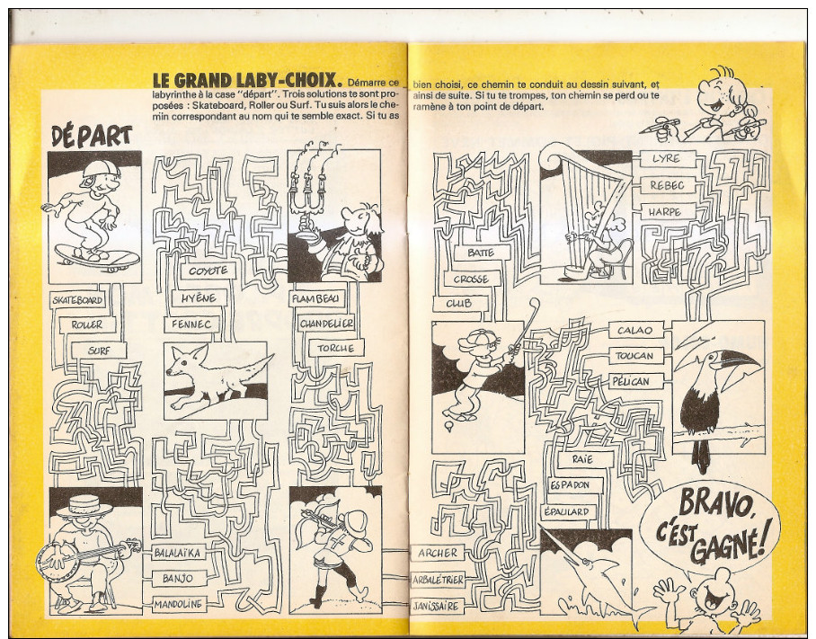 Pif Gags Jeux-ed.dargaud-la Jungle En Folie-supplement Pif - Pif - Autres