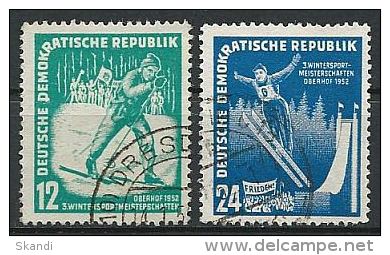 DDR 1952 Mi-Nr. 298/99 O Used (92) - Used Stamps