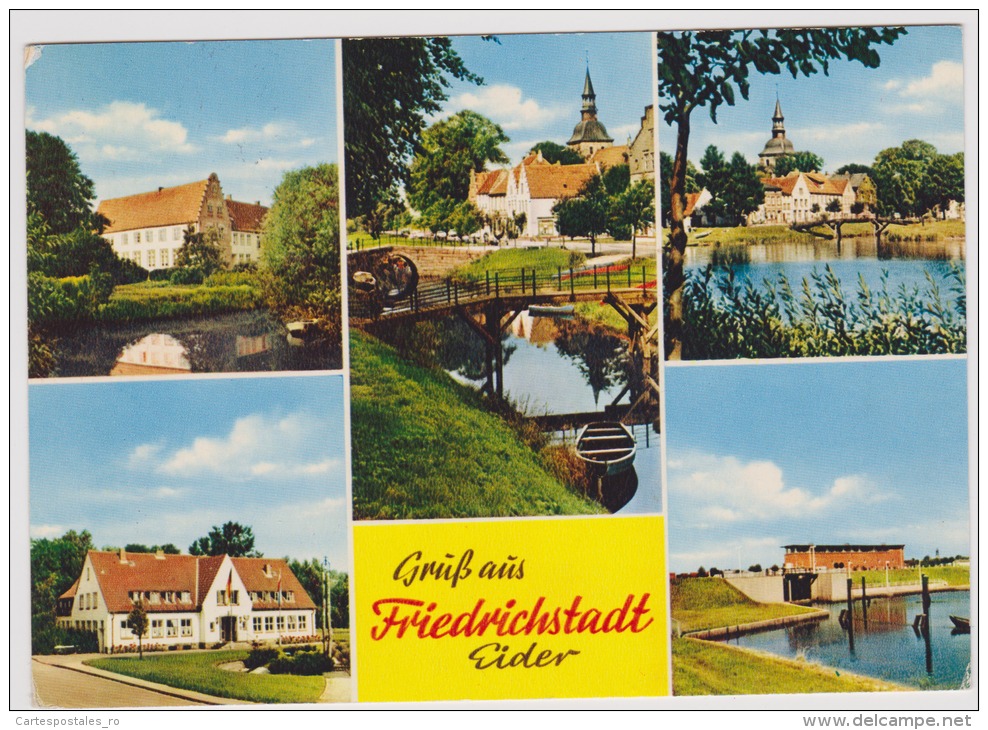 Friedrichstadt-Eider-circulated,perfect Condition - Nordfriesland