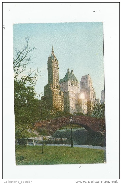 Cp , Etats Unis , NEW YORK , CENTRAL PARK , Vierge , Ed : Baumann , E-13544 - Central Park