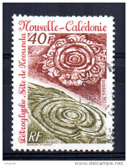 New Caledonia - 1990 - 40 Francs Petroglyphs - Used - Used Stamps
