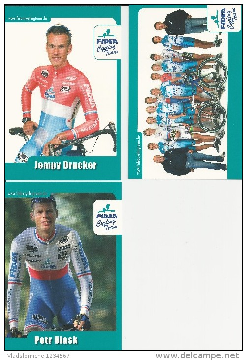 Veldrijden Pakk.  Van 11 Fotokaarten Van Fidea Met Wellens, Vervecken, Meeusen , Stybar Enz.. - Wielrennen