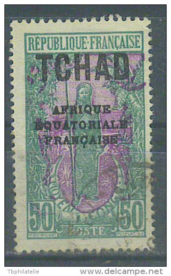 VEND BEAU TIMBRE DU TCHAD N°40 , CACHET FORT - LAMY !!!! - Used Stamps