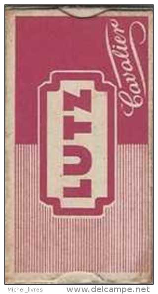 Paquet De 10 Lames De Rasoir De Marque Lutz Cavalier - Comme Neuf - Razor Blades