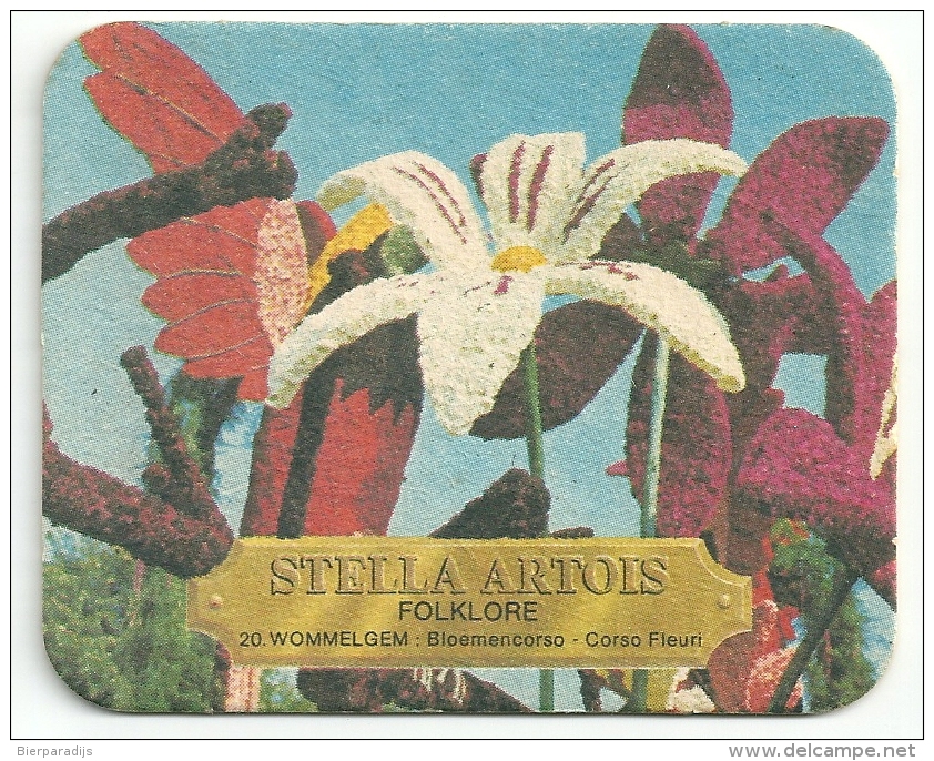 Stella Artois  -  Folklore   -  Wommelgem - Sous-bocks
