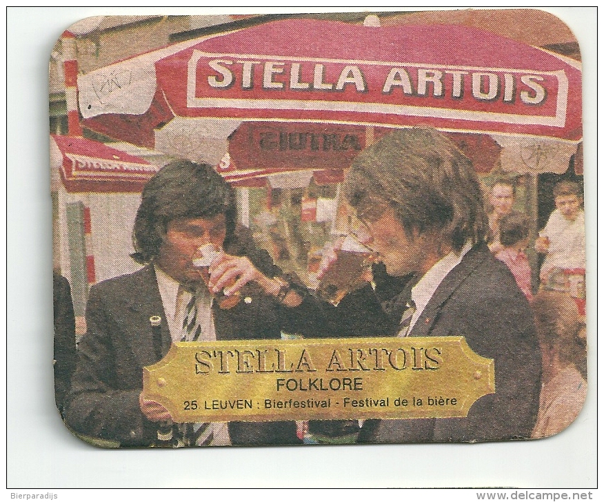 Stella Artois  -  Folklore   -  Leuven - Sous-bocks