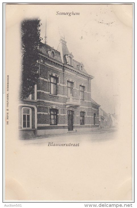 23462g  BLAUWEERSSTRAAT - Somerghem - 1901 - Zomergem