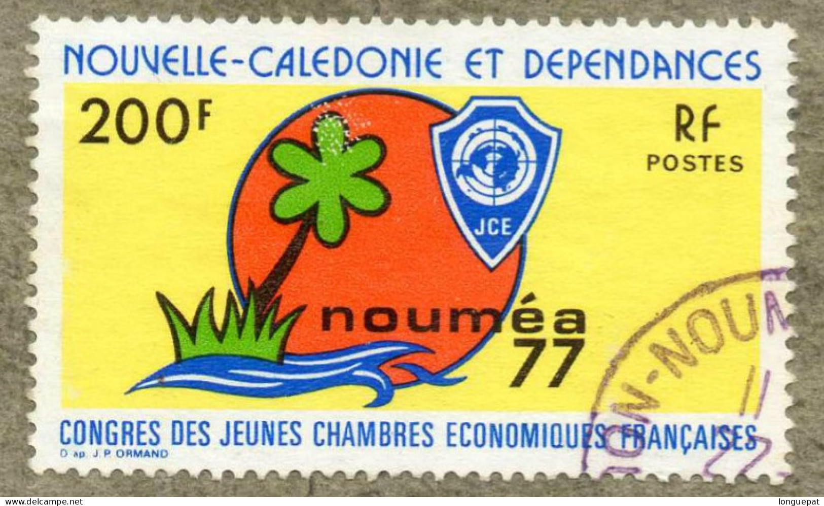 Nelle CALEDONIE : Congrès Des Jeunes Chambres Economiques Françaises - - Used Stamps