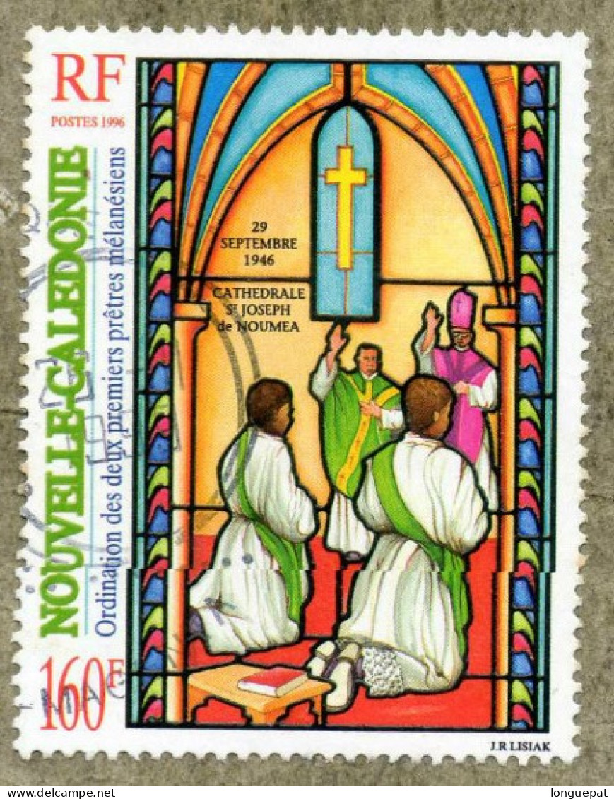 Nelle CALEDONIE : Religion- Ordination Des 2 Premiers Prêtes Mélanésiens - Catholicisme - Chrétienté - - Used Stamps