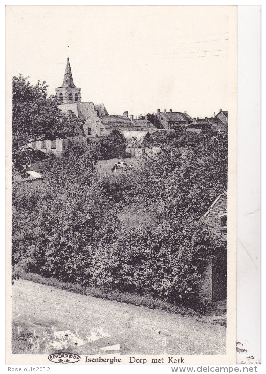 ISENBERGHE / IZENBERGE : Dorp Met Kerk - Alveringem