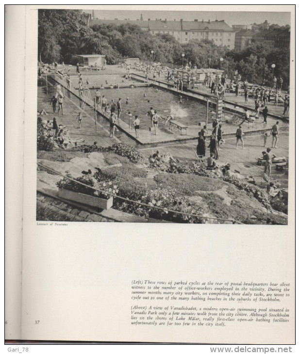 STOCKHOLM  La Capitale De La Suède Editions Thord Ploenge Jacobson En 1948 - Geografia