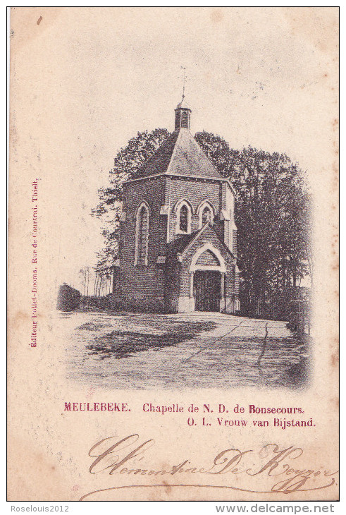 MEULEBEKE : Chapelle De ND De Bonsecours - Meulebeke