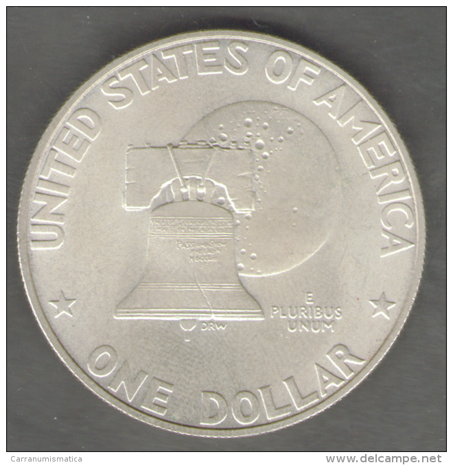 STATI UNITI ONE DOLLAR 1976 AG SILVER - 1971-1978: Eisenhower