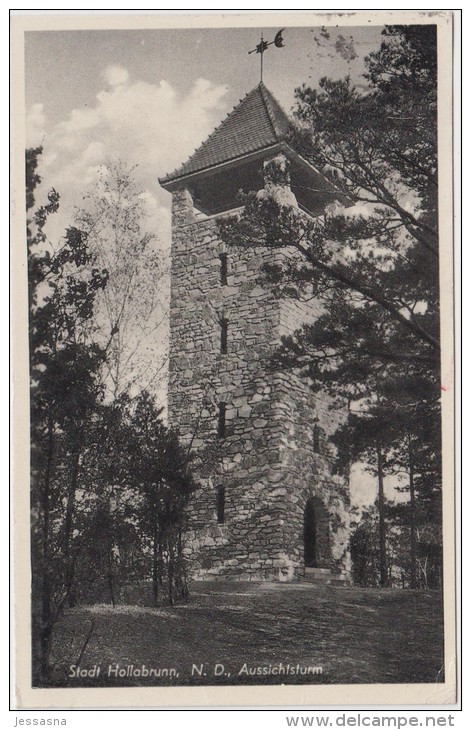 AK - Hollabrunn Aussichtsturm - 1938 - Hollabrunn