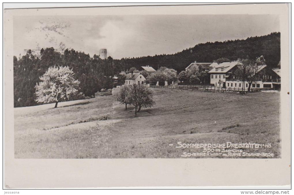 AK - Dreistätten - Scherrer Gasthof - 1932 - Wiener Neustadt