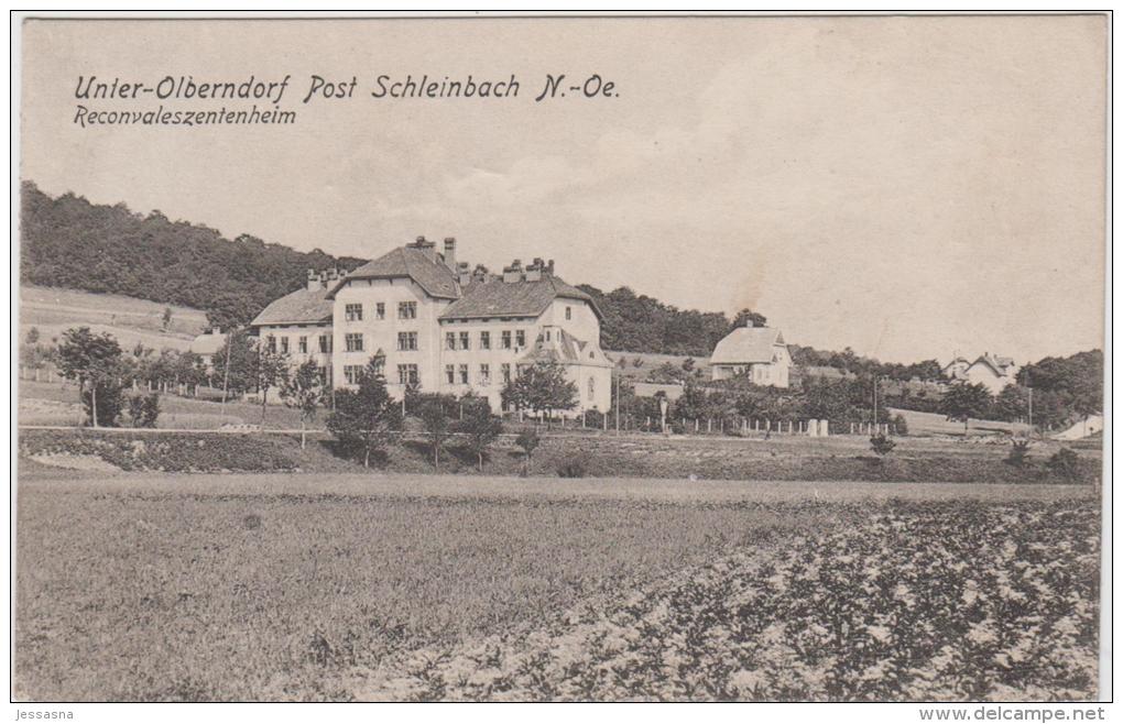 AK - Unter - Olberndorf - Post Schleinbach - 1919 - Mistelbach