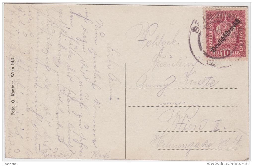 AK - Unter - Olberndorf - Post Schleinbach - 1919 - Mistelbach