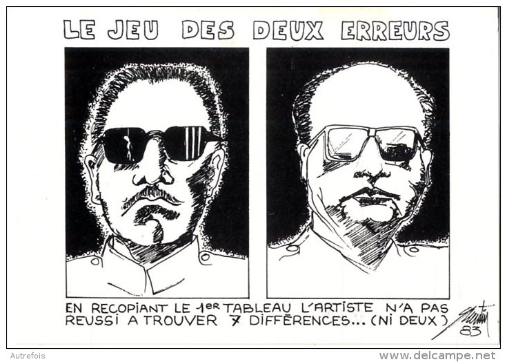 LE JEUX DES 2 ERREURS  -   ILLUSTRATION DE E. QUENTIN  -  1984 - Quentin