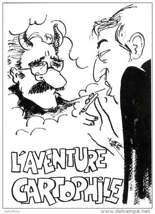 L AVENTURE CARTOPHILE  -   ILLUSTRATION DE E. QUENTIN  -  1987 - Quentin