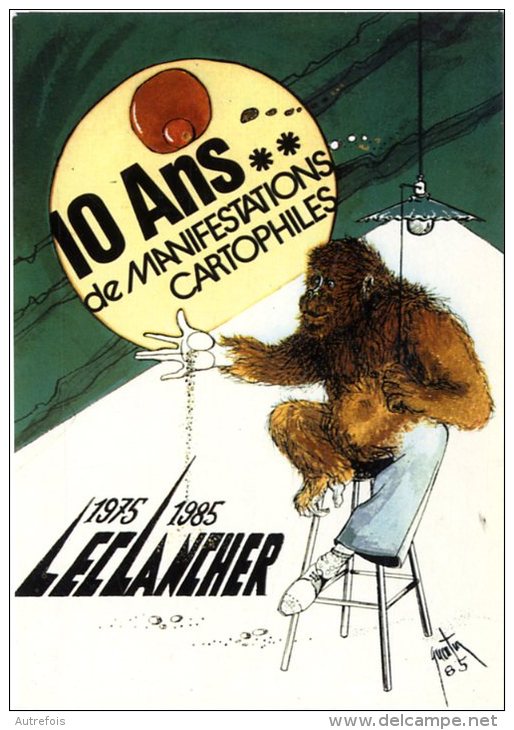 LECLANCHER   -   ILLUSTRATION DE E. QUENTIN  -  1985 - Quentin