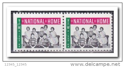 VFW 1963-1964, Postfris MNH, National Home, Left Imperf. - Zonder Classificatie