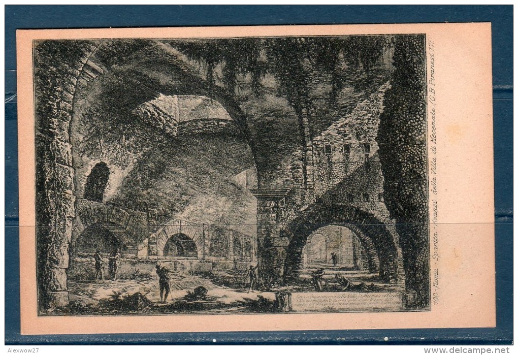 Cartoline 1940 Lotto 35 Cartoline  Su Roma Da Incisione Del Piranesi Ed.E.Richter - Collezioni & Lotti