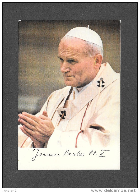 RELIGIONS - PAPES - LE PAPE JEAN PAUL II - POPE GIOVANNI PAOLO II - SALUTI DAL VATICANO - FOTO BY KODAK - Papes