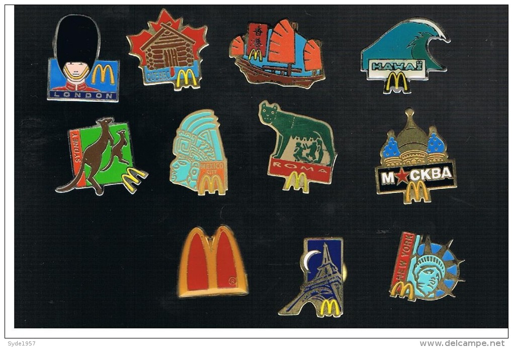 Divers Pin's Mac Donald's (11) - McDonald's