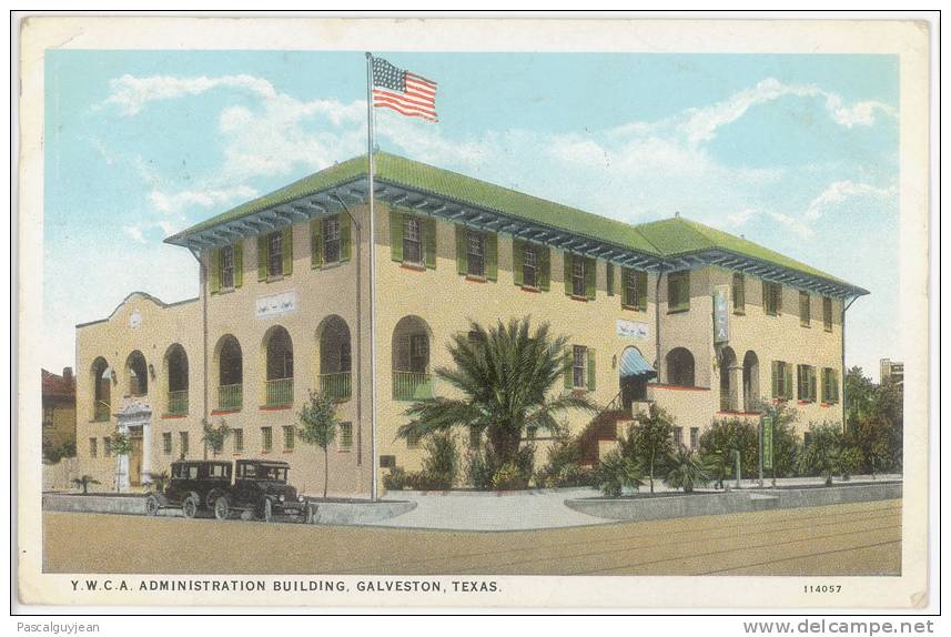 CPA Y. W. C. A. ADMINISTRATION BUILDING - GALVESTON - TEXAS - Galveston
