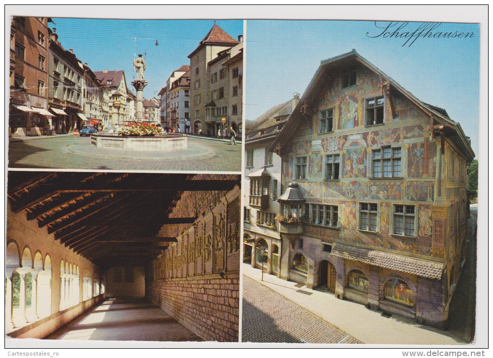 Schaffhausen-Oberstadt-Verrohrenbrunnen-used,perfect Shape - Other & Unclassified