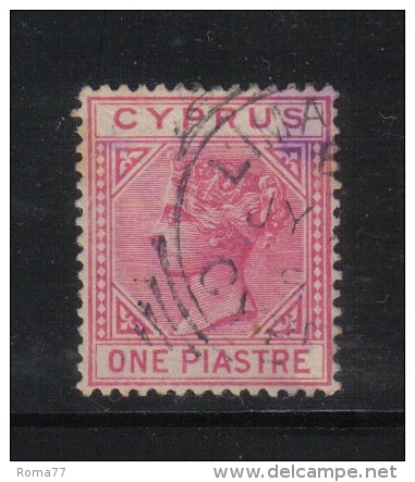 W1837 - CIPRO 1882 , Il N. 18  Usato - Cipro (...-1960)