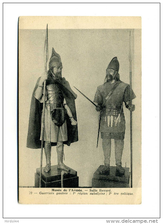 Musée De L´Armée, Paris (75) : Geurriers Gaulois : 1e Région Subalpine ; 2e Ere Celtique - Museos