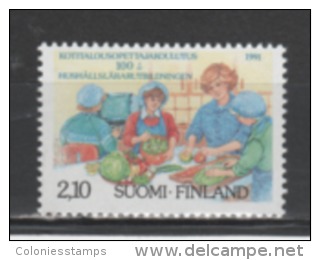 (SA0169) FINLAND, 1991 (Centenary Of The Education Of Domestic Science Teachers). Mi # 1131. MNH** Stamp - Nuevos