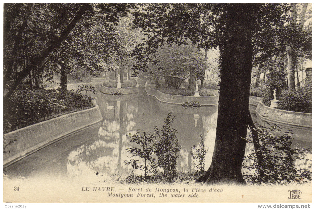 76 Le Havre. Forêt De Montgeon, La Piece D'eau - Forêt De Montgeon