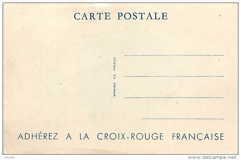 Réf : PIE-14 - 085 :  CROIX ROUGE FRANCAISE DE LA JEUNESSE Illustrée Par Monique Couilleux E.N.P. CREIL OISE - Croix-Rouge