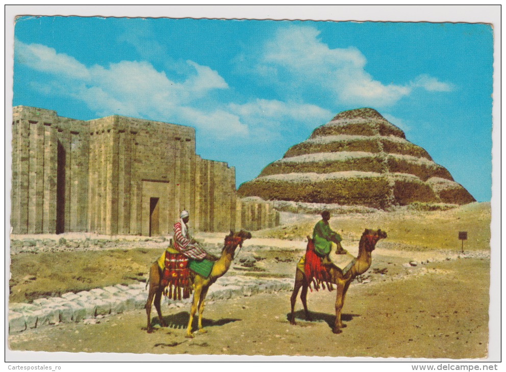 Sakkara-king Zoser´s Step Pyramid-unused,perfect Shape - Andere & Zonder Classificatie