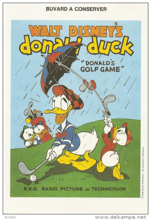 WALT DISNEY'S Donald Duck"Donald's GOLF GAME" - W