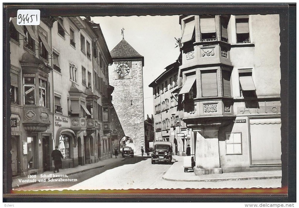 SCHAFFHAUSEN - AUTOMOBILE - B ( PLI D'ANGLE ) - Autres & Non Classés