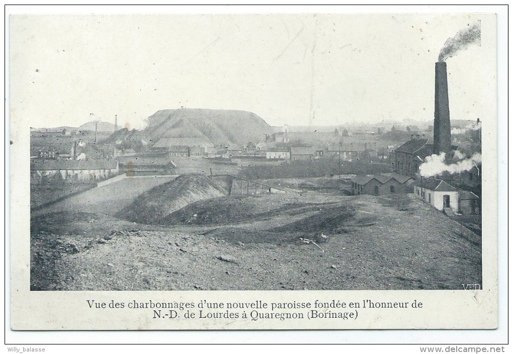 Carte Postale - QUAREGNON - Vue Des Charbonnages ...Borinage  - CPA  // - Quaregnon