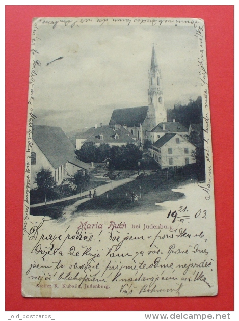 Maria Buch-Feistritz B. Judenburg - 1903 - Österreich --- Austria Autriche --- 72 - Judenburg