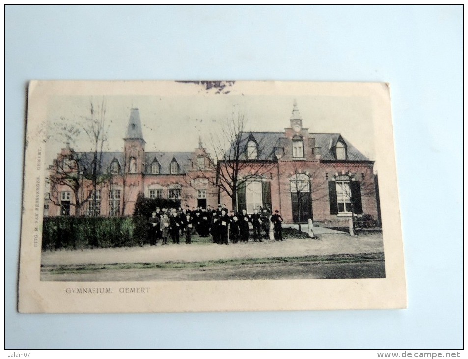 Carte Postale Ancienne : Gymnasium , GEMERT , Stamp In  1905 - Gemert