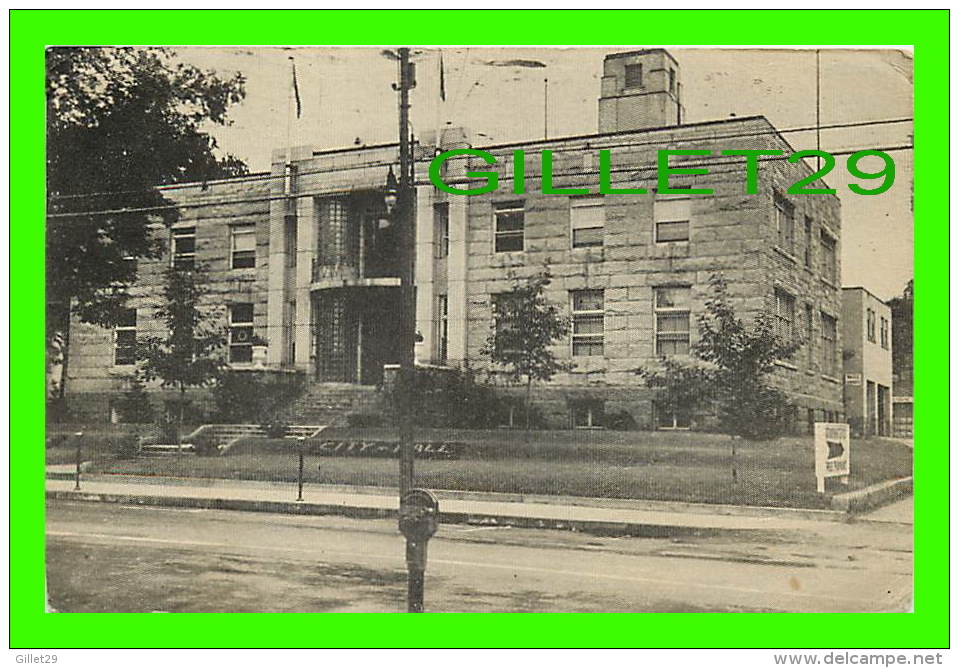 GRANBY, QUÉBEC - HÔTEL DE VILLE - CIRCULÉE EN 1948 - LA PHOTO COMMERCIALE MODERNE ENG - - Granby